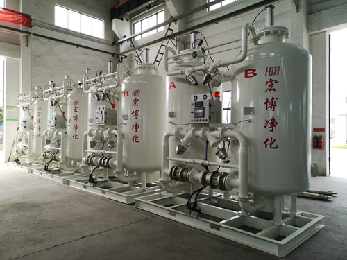 宏博4台800Nm3/h大型制氮机生产完工，整装待发！
